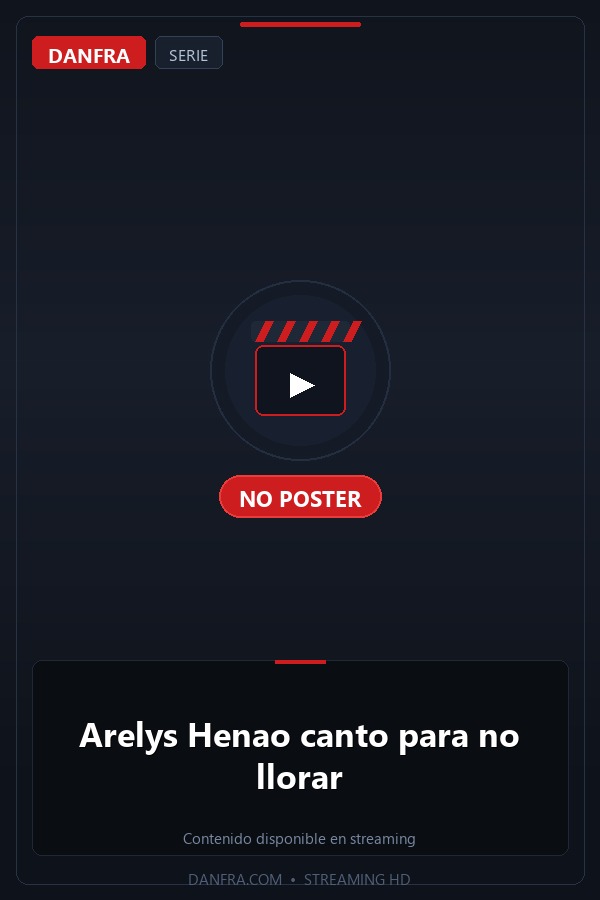 Arelys Henao canto para no llorar